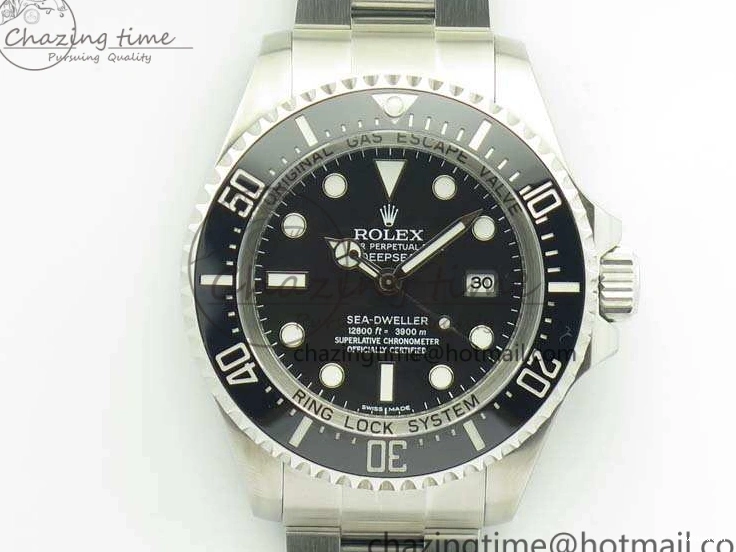 SH3135 116660 1:1 Bracelet Edition ARF Best DEEPSEA Case And SS Black 904L Sea-Dweller 0324